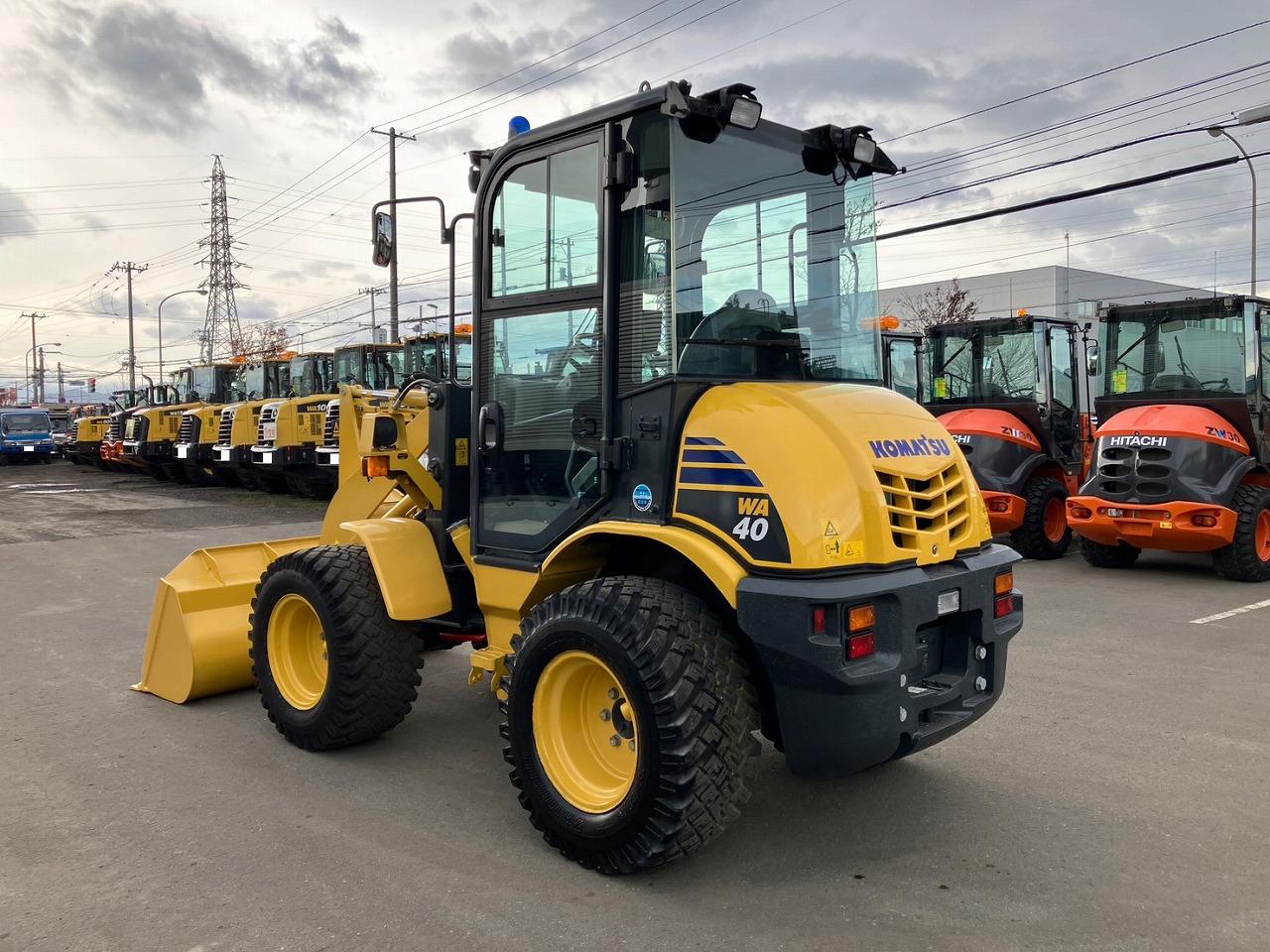 ホイールローダ コマツ 中古 WA40-8 建機｜除雪だよ！全員集合☆除雪機
