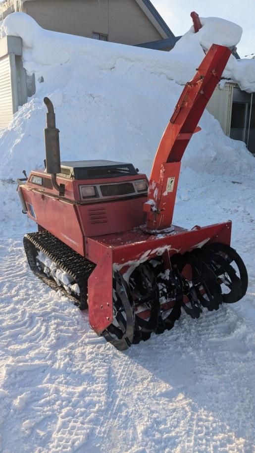 フジイ　除雪機　FSR90D-2　ディーゼルエンジン　エンジンは絶好調！ フジイ 除雪機 FSR90D-2 ディーゼルエンジン エンジンは絶好調！
