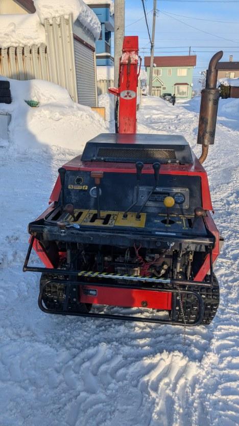 北海道石狩市　除雪機　フジイ　　FSR900s フジイ FSR900S オーガミッションオイル漏れ修理 ｜修理ブログ｜プラウ