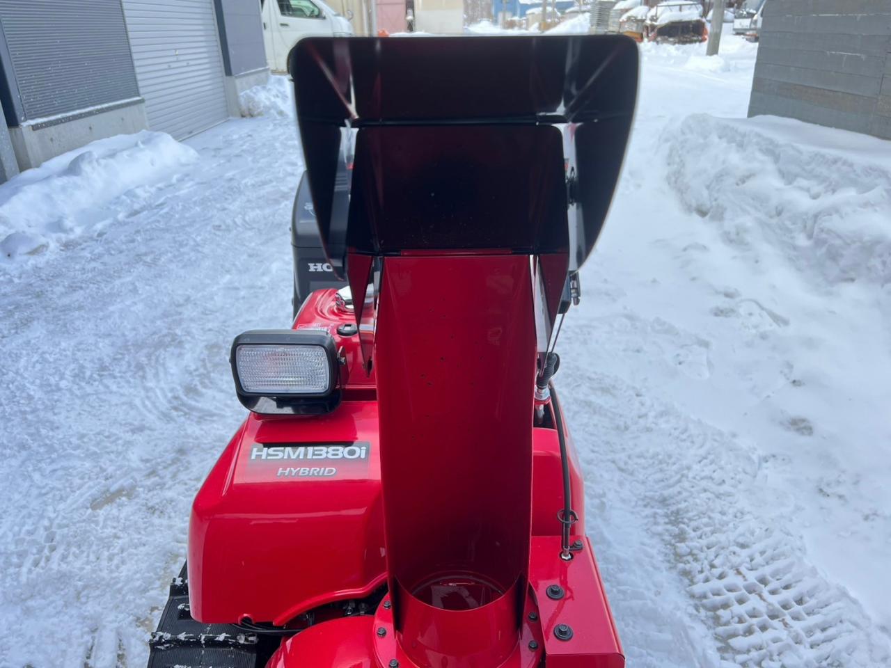 除雪機 ホンダ HSM1380i！ハイブリッド！高年式！｜除雪だよ！全員集合