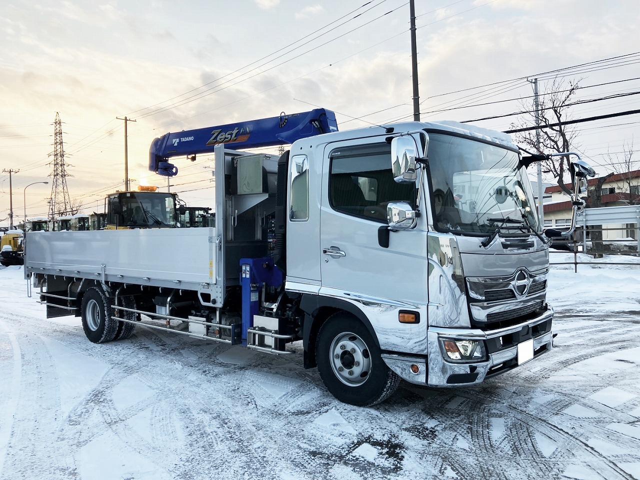 レンジャープロ  中古　ワイド　4段ラジコンクレーン車　中型トラック