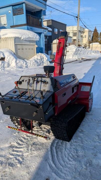 除雪機 イシカリ スノーピー 10-18 18馬力 ガソリン 2気筒エンジン