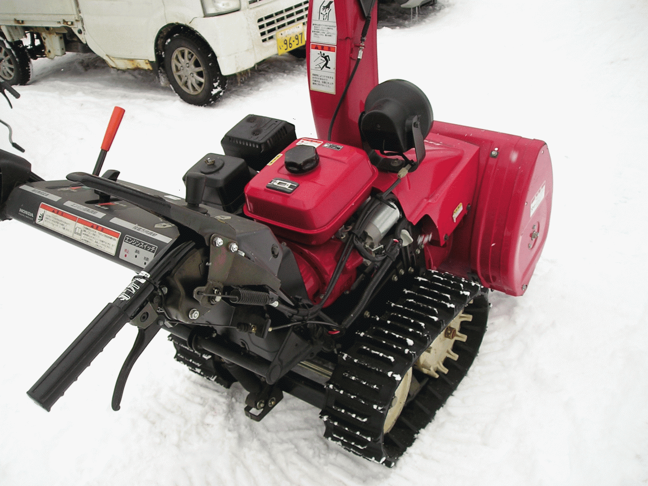除雪機 ホンダ 7馬力除雪機 HS－760 オーガ上下 ハンド式