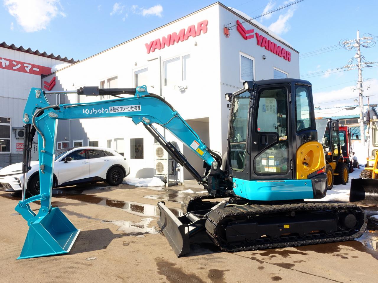 バックホークボタ　U40-6　バケット容量0.18m3　法面バケット