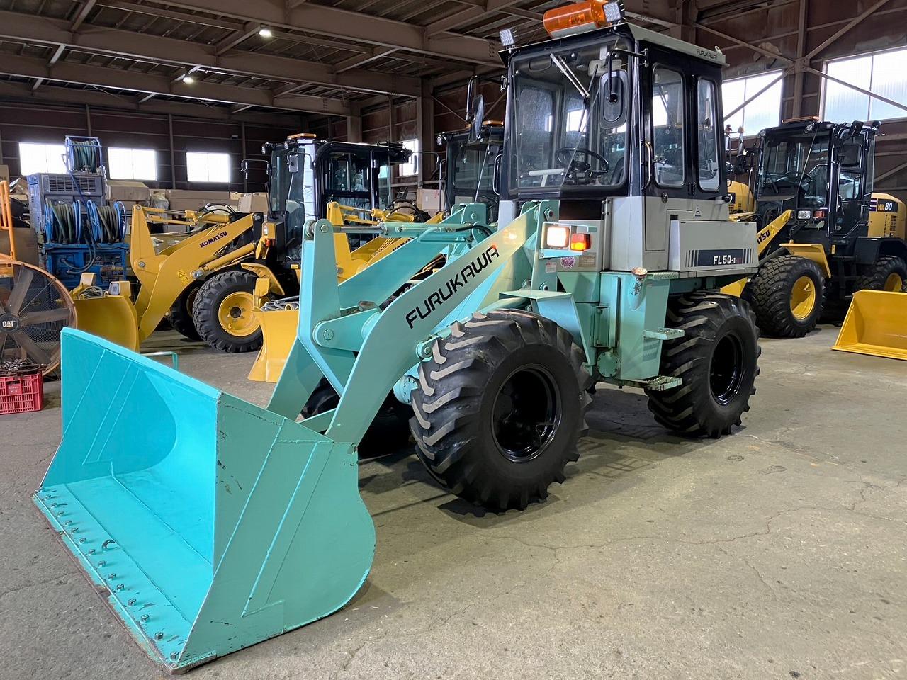 ホイールローダ フルカワ 中古 FL50-1 建機｜除雪だよ！全員集合☆除雪