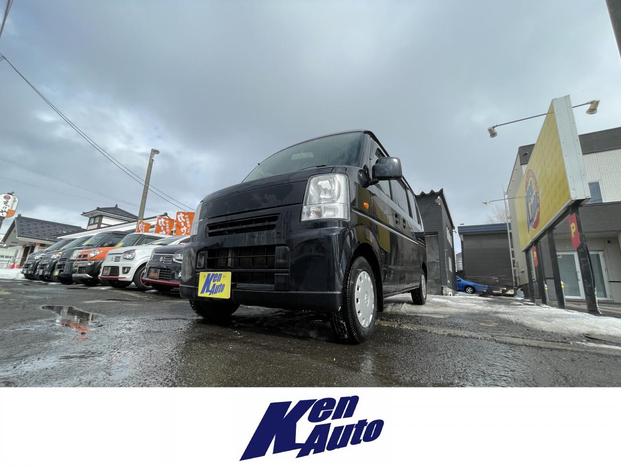 エブリィEVERY VAN 4WD JOIN TURBO寒冷地仕様　　検2付　４ＷＤTURBO Bluetooth　フルセグナビ　電動格納　エンジンスターター　バイザー　 4WD 660 5Dr