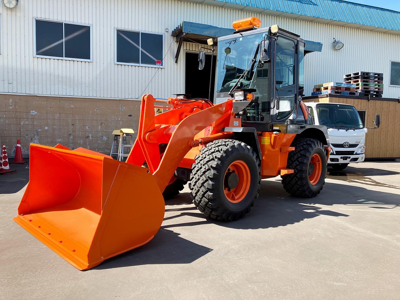 ホイールローダ レンタル|日立 中古 ZW80-5B 建機｜除雪だよ！全員集合