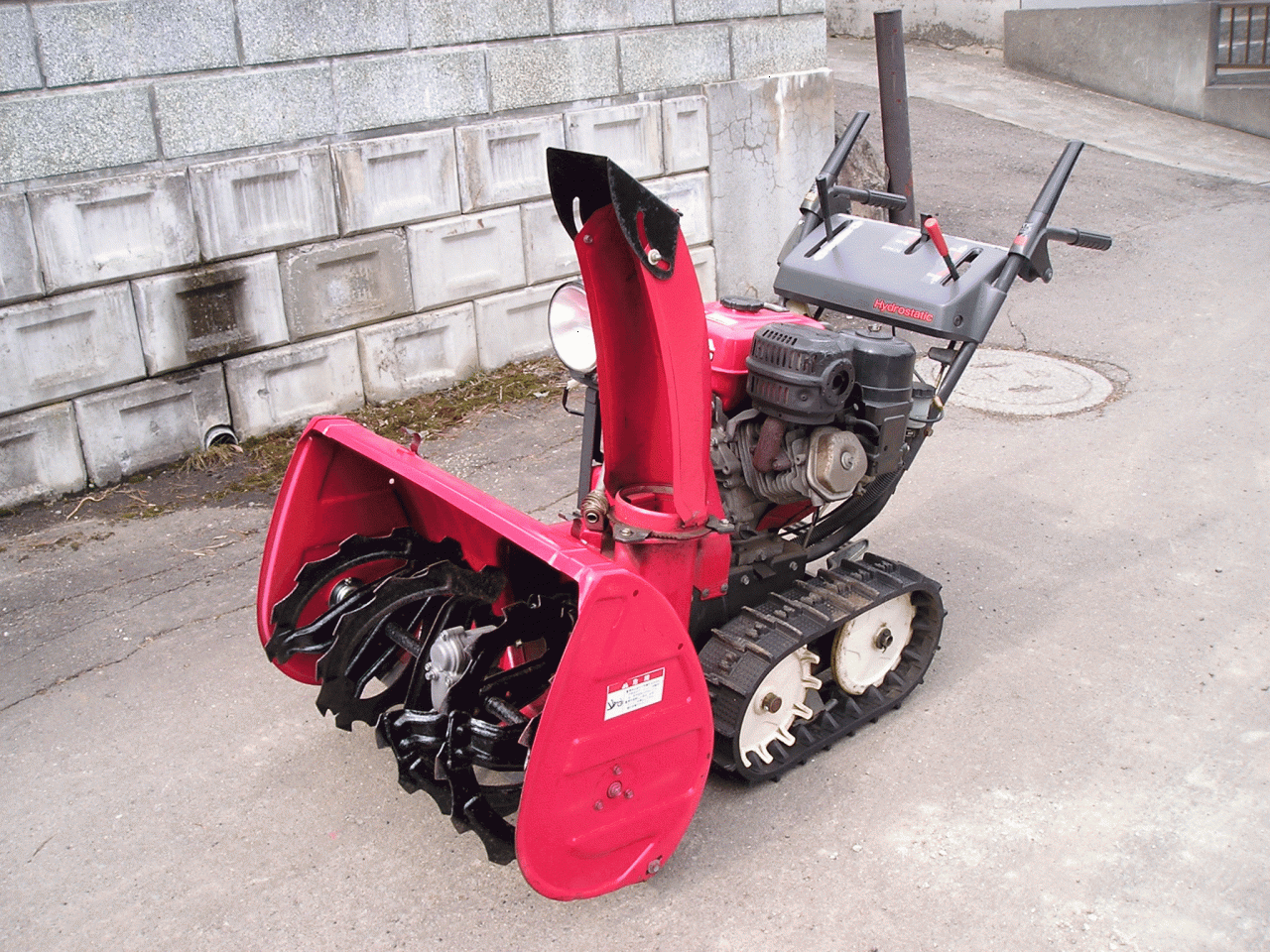 除雪機 ホンダ 8馬力除雪機 HS－870 オーガ上下ペダル式 整備済み