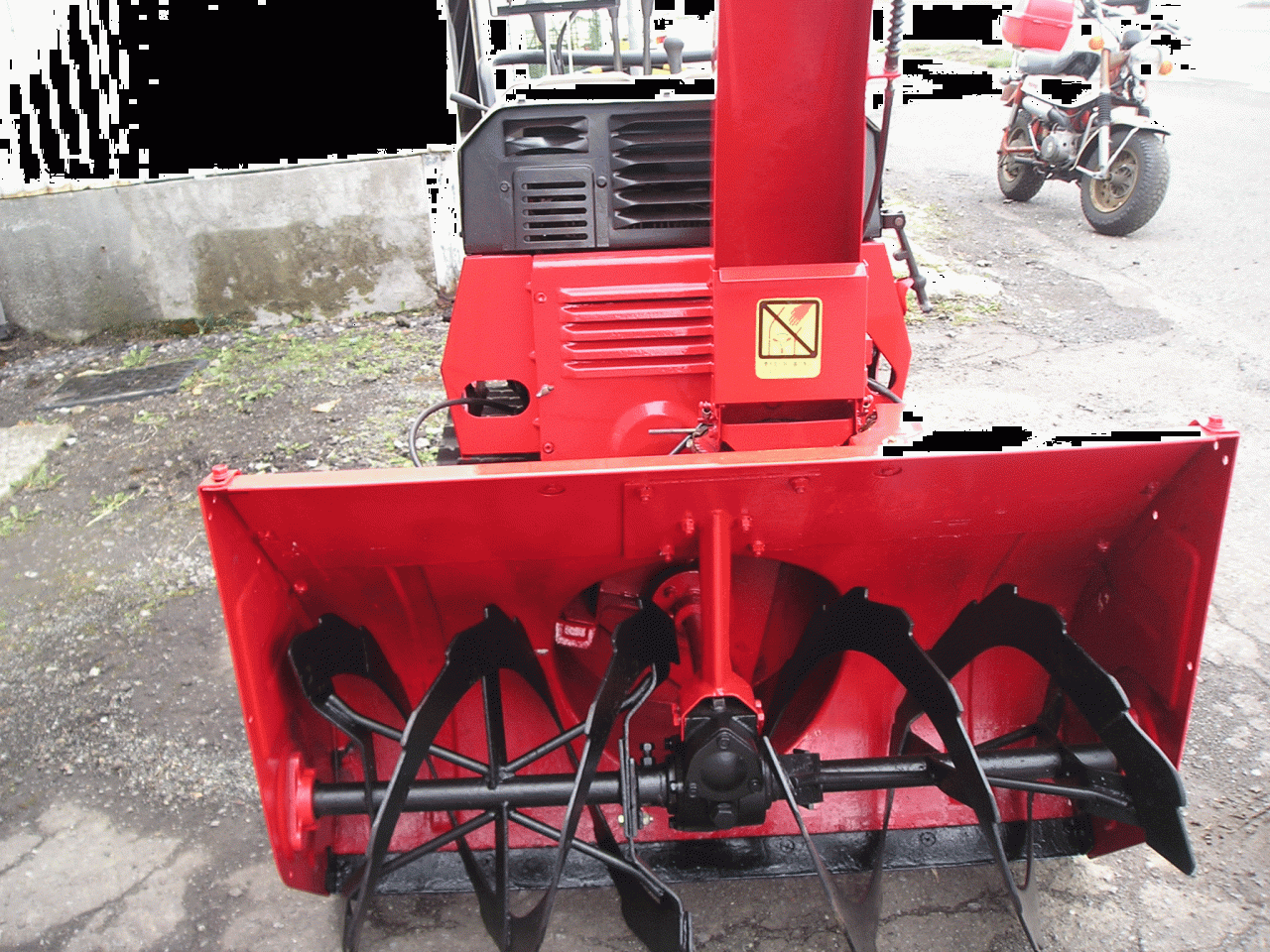 除雪機 カワサキ 10馬力除雪機 MS－1000DX－E クローラー新品交換