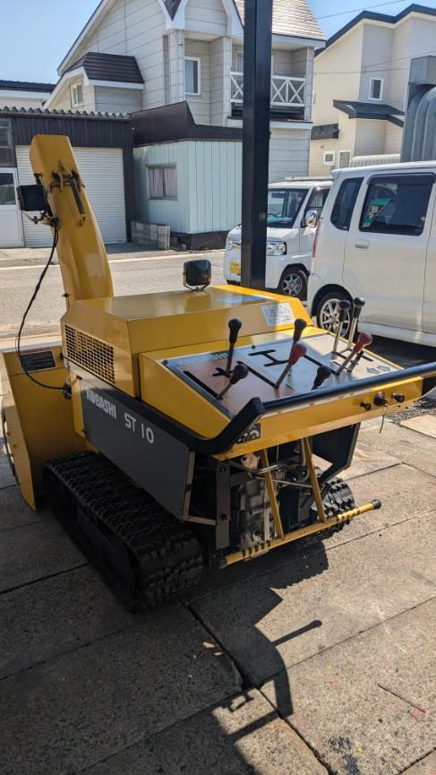 除雪機 コバシ ST-10 10馬力 ガソリン 超美品｜除雪だよ！全員