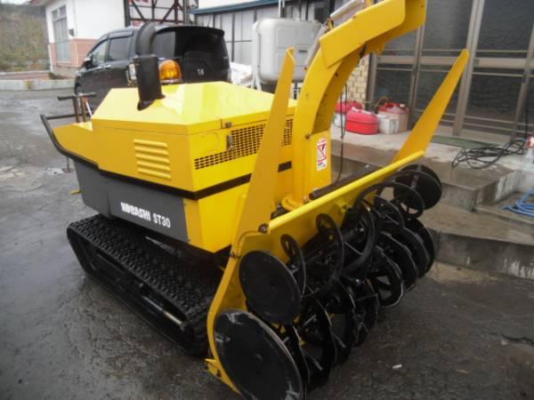 コバシ　除雪機　10馬力　ガソリン現状渡 コバシ除雪機10馬力ガソリン現状渡