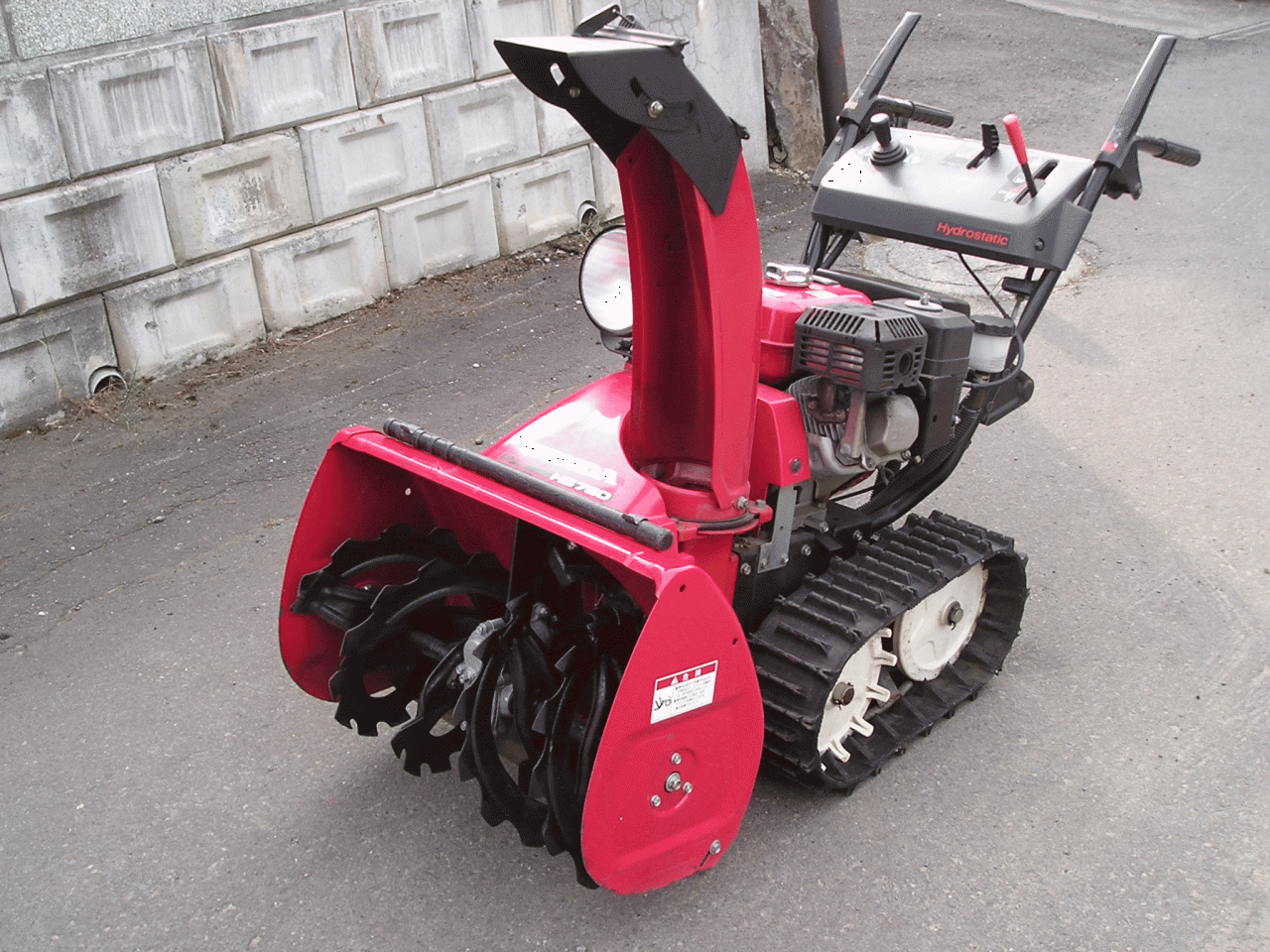 札幌近郊送料無料‼︎ HONDA除雪機 hs760 2段シューター/ガスアシスト 札幌発☆除雪機！ ホンダ HS760 ガスアシスト！ 上下左右電動