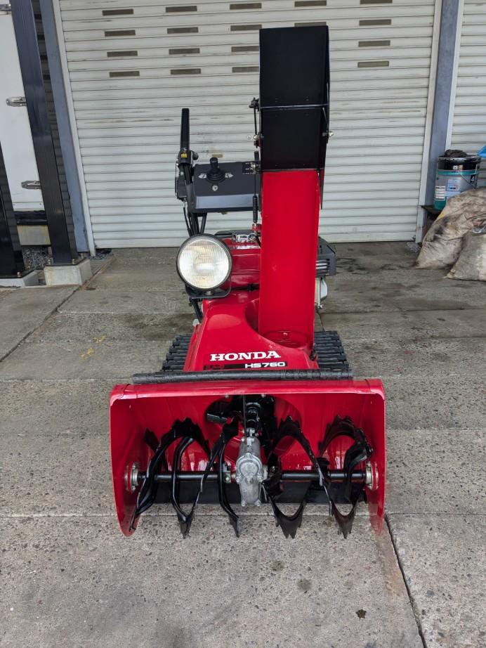 ホンダ除雪機★HS870 8馬力 ガスアシスト　一部塗装のみ中古品 発送不可 ホンダ除雪機HS870ガスアシストHST