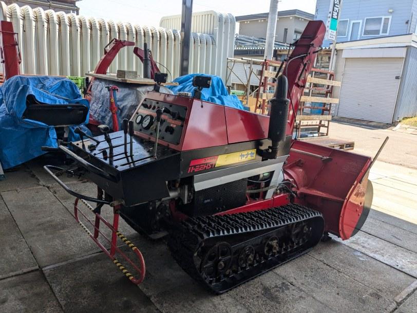 除雪機 ヤナセ 11-22HST 22馬力 ディーゼル 850H｜除雪だよ！全員
