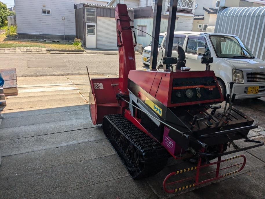 22馬力ディーゼル！ヤナセ11-22HST 機関良好 中古除雪機 除雪機 ヤナセ 11-22HST 22馬力 ディーゼル 1.360時間｜除雪だよ