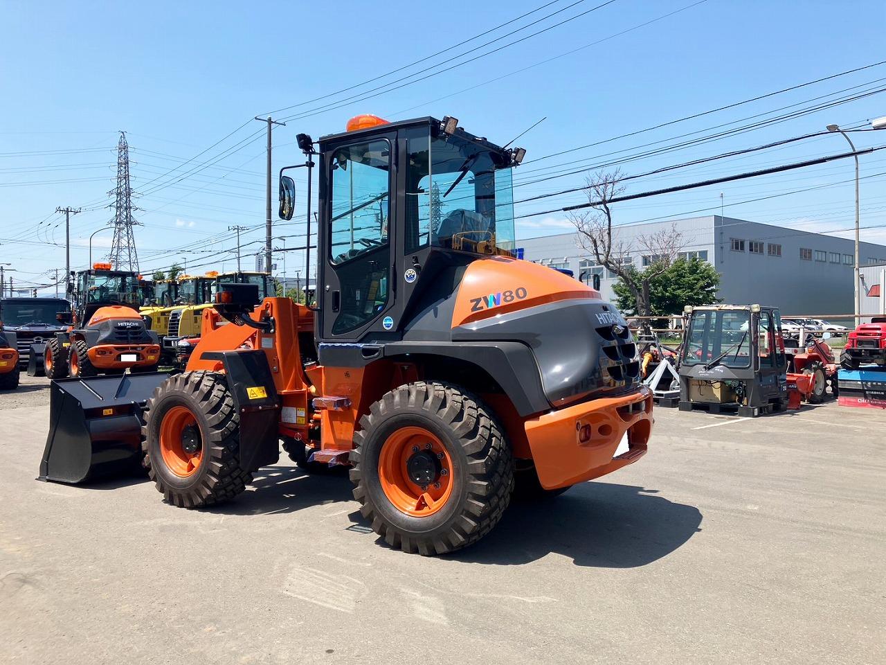 ホイールローダ 日立 未使用 ZW80S-5B 建機｜除雪だよ！全員集合☆除雪