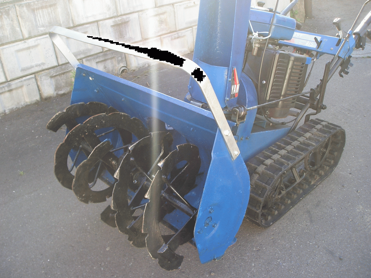 除雪機 ヤマハ 8馬力除雪機 YT－875 サイドクラッチ付 整備済み 即