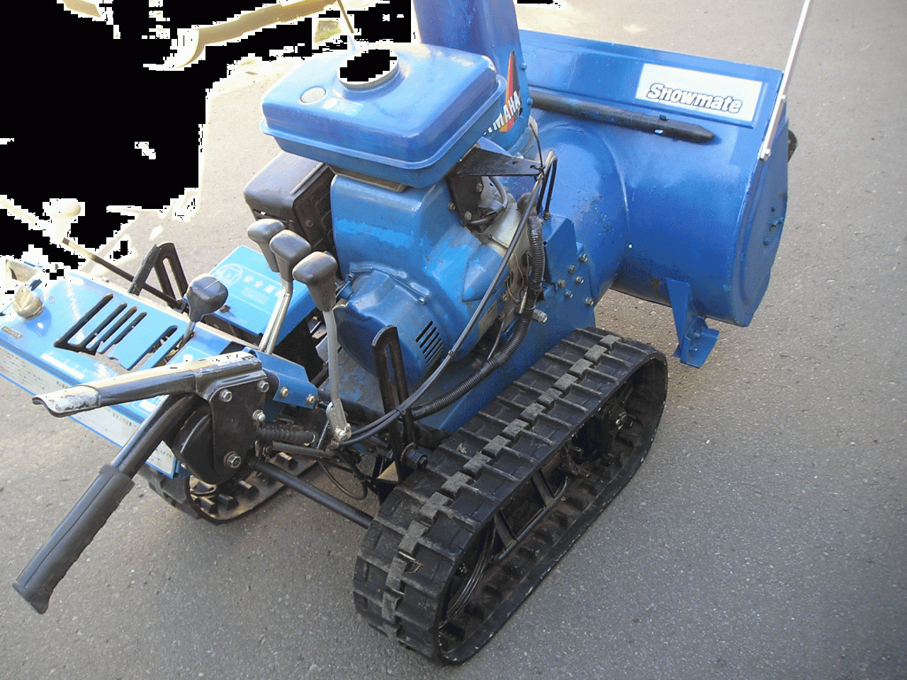 除雪機 ヤマハ 8馬力除雪機 YT－875 サイドクラッチ付 整備済み 即