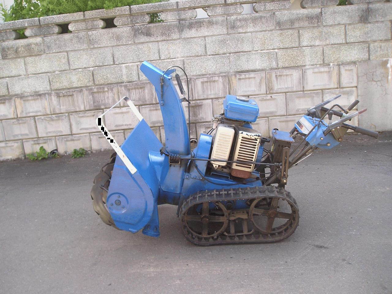 YAMAHA除雪機　YSM660　セル付き　整備済み 除雪機 ヤマハ 6馬力除雪機 YSM－660 使いやすい大きさです