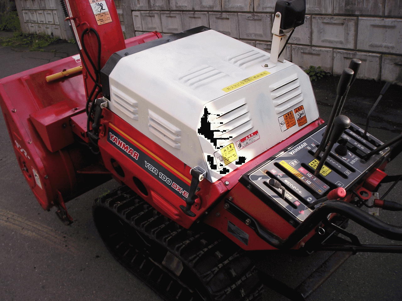 除雪機 ヤンマー10馬力除雪機 YSR－100DXE 整備済み 即使用可