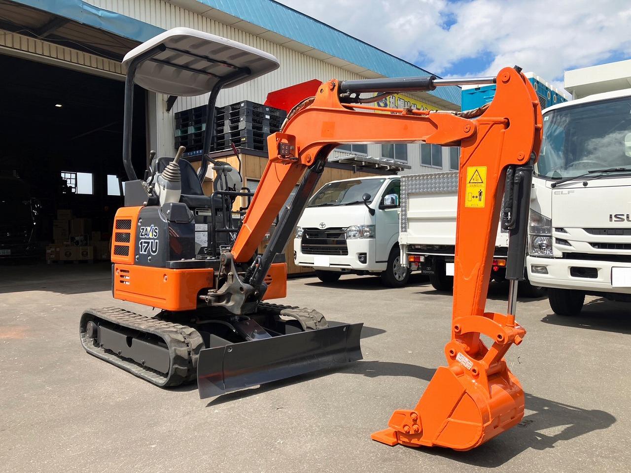 バックホー&nbsp;&nbsp;日立　中古　ZX17U-5A　建機&nbsp;日立　中古　ZX17U-5A　建機