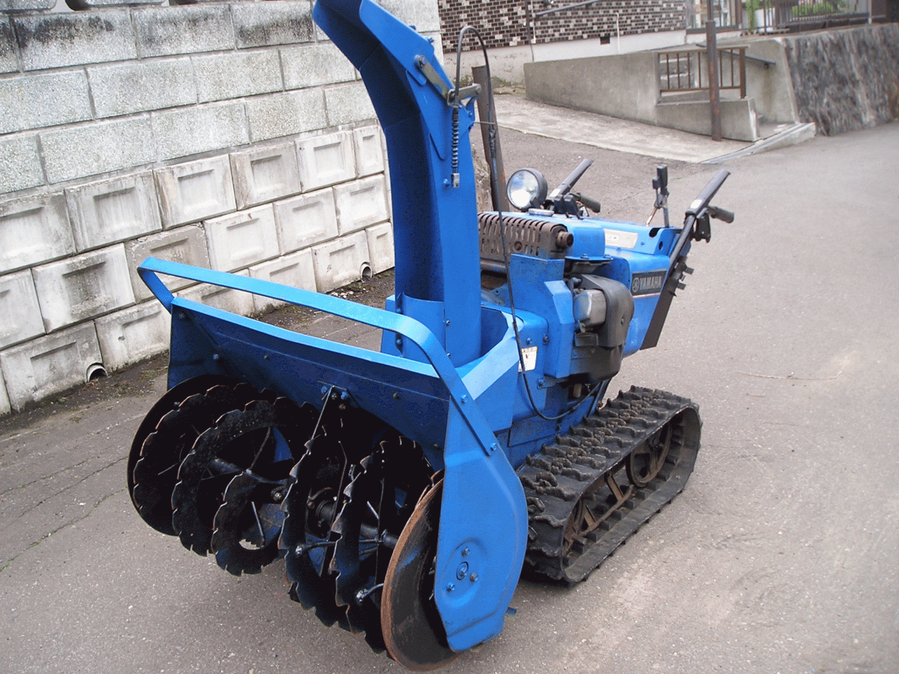 除雪機 ヤマハ除雪機 10馬力除雪機 YT－1080ED 整備済み 即使用可