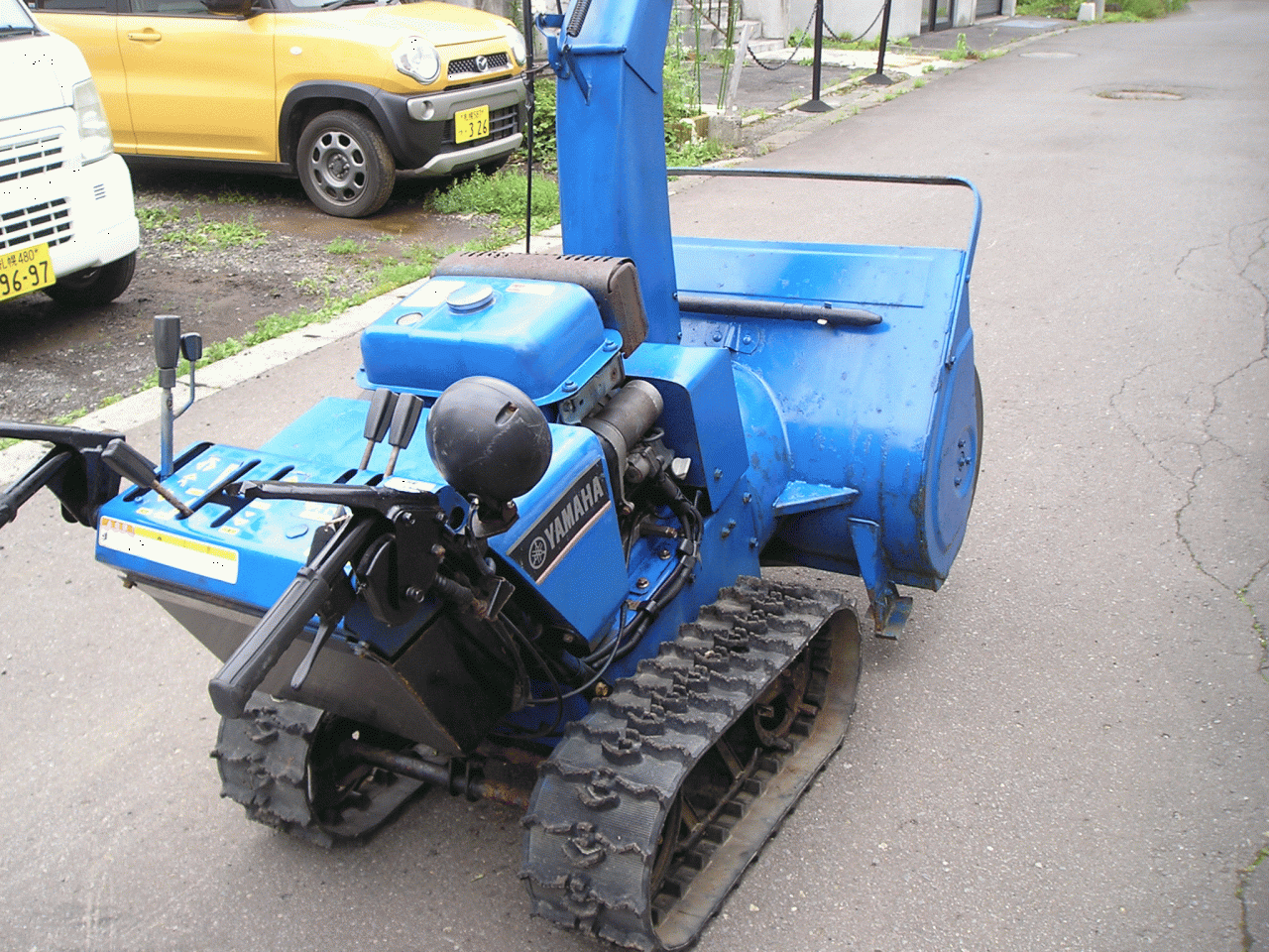 除雪機 ヤマハ除雪機 10馬力除雪機 YT－1080ED 整備済み 即使用可