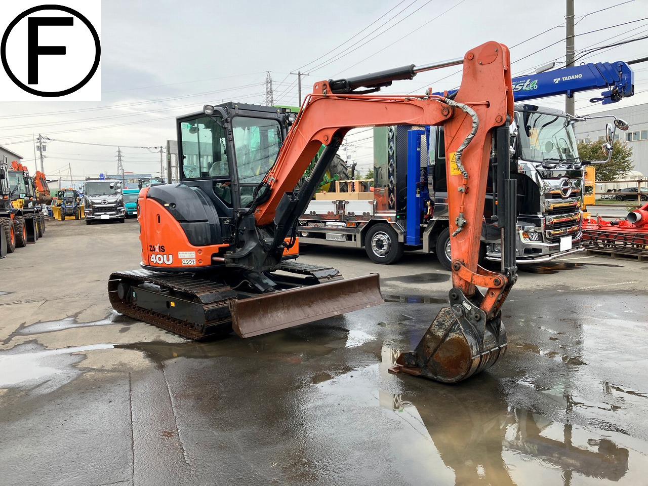 バックホー&nbsp;&nbsp;日立　中古　ZX40U-5B　建機&nbsp;日立　中古　ZX40U-5B　建機