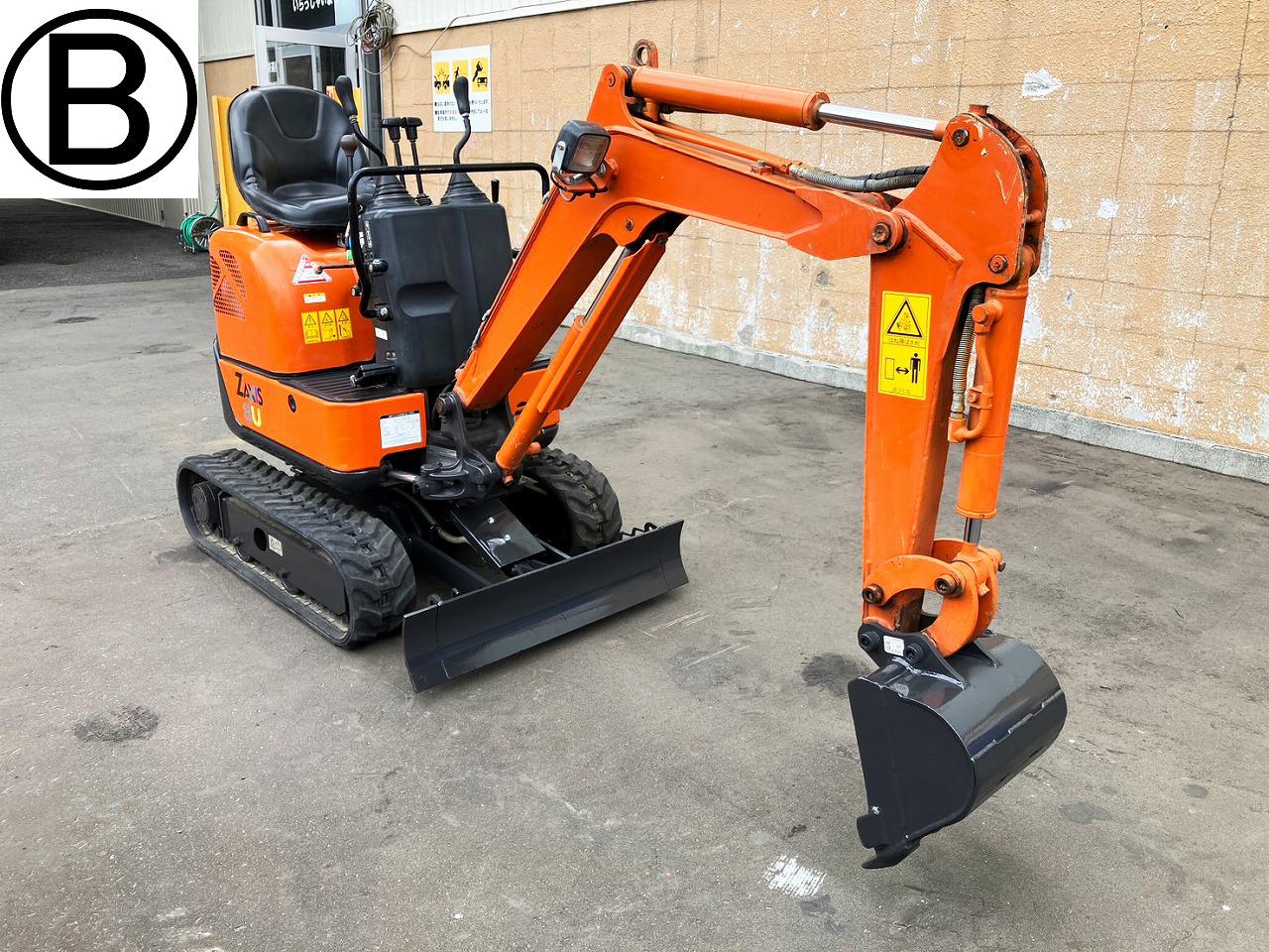 バックホー&nbsp;&nbsp;日立　中古　ミニユンボ　ZX8U-2...&nbsp;日立　中古　ミニユンボ　ZX8U-2　建機