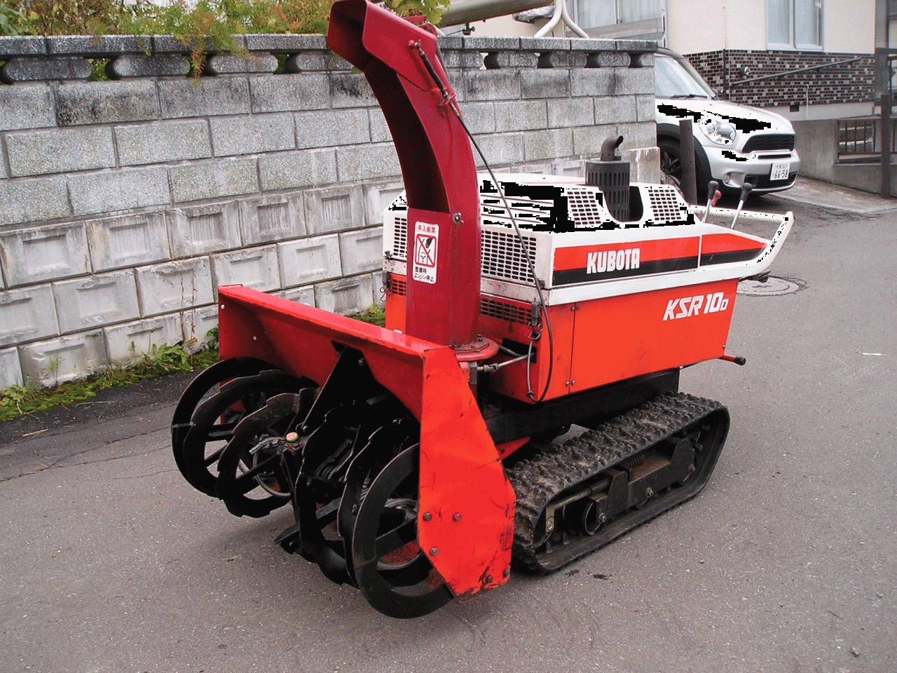 クボタ　KSR10-2 ディーゼルエンジン除雪機 除雪機 クボタ 10馬力除雪機 KSR－10D デイーデルエンジン 整備