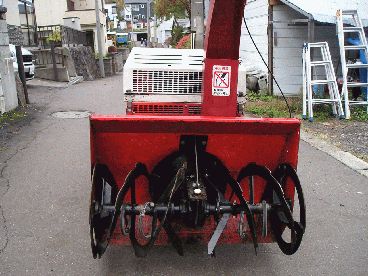 除雪機 クボタ 10馬力除雪機 KSR－10D デイーデルエンジン 整備 