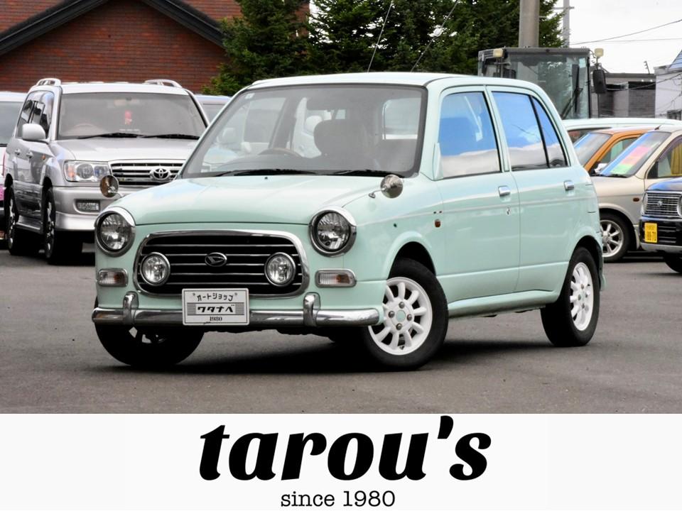 ミラジーノ&nbsp;&nbsp;ミニライトスペシャル　tarou's...&nbsp;ミニライトスペシャル　tarou'sオリジナル　マカロン　後期／最終型　社外エンジンスタータ　オリジナルフェンダーミラー　シートカバー（チョコブラウン）