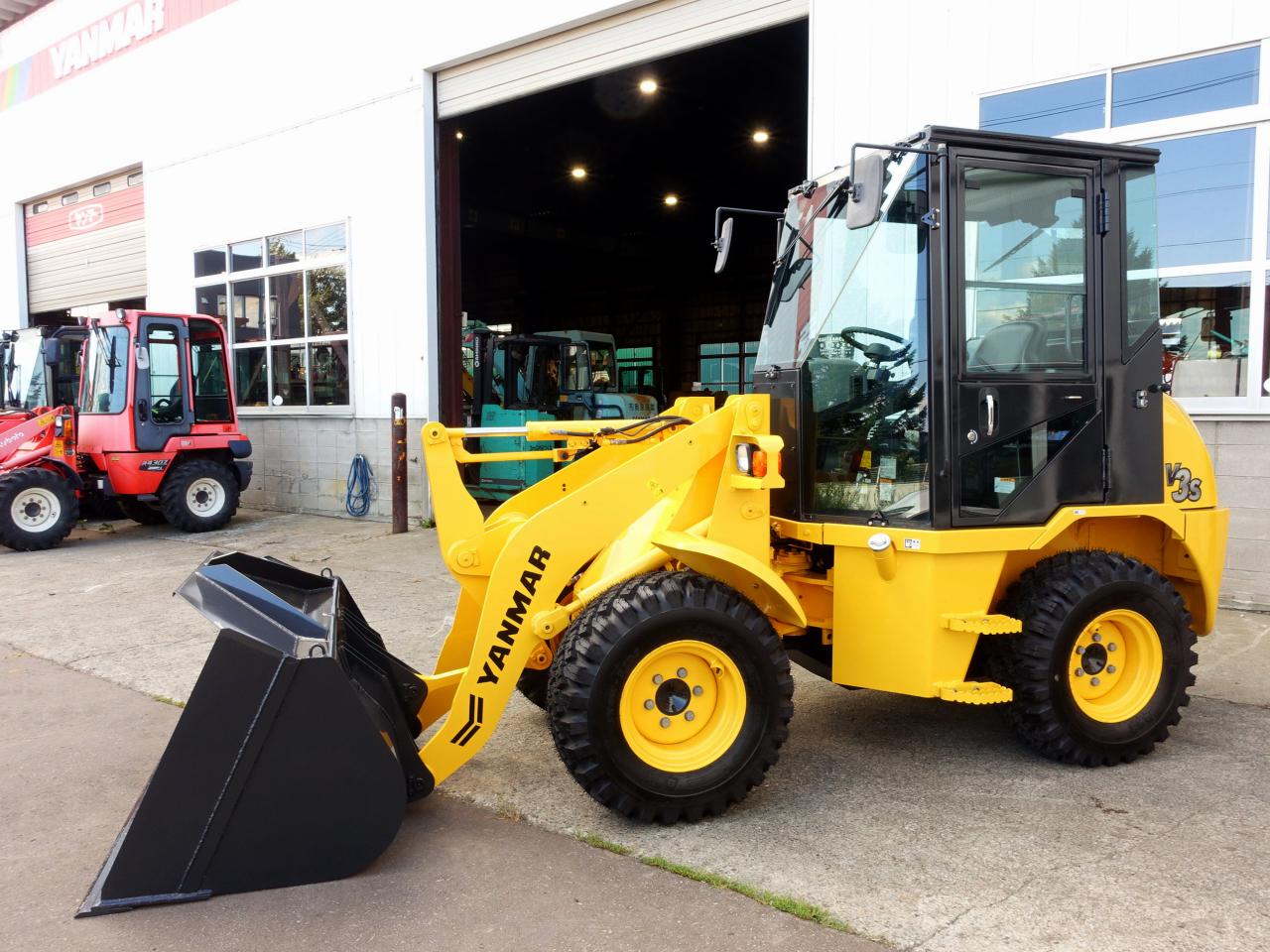 ホイールローダヤンマー V3-7S　バケット容量0.4m3&nbsp;ヤンマー V3-7S　バケット容量0.4m3