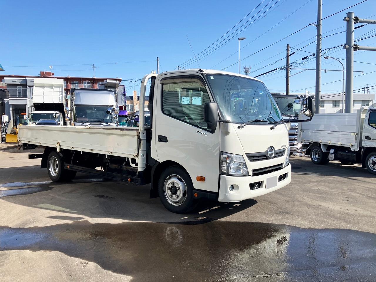 デュトロ&nbsp;&nbsp;中古　ワイド超ロング　平ボディ　...&nbsp;中古　ワイド超ロング　平ボディ　5m　小型トラック