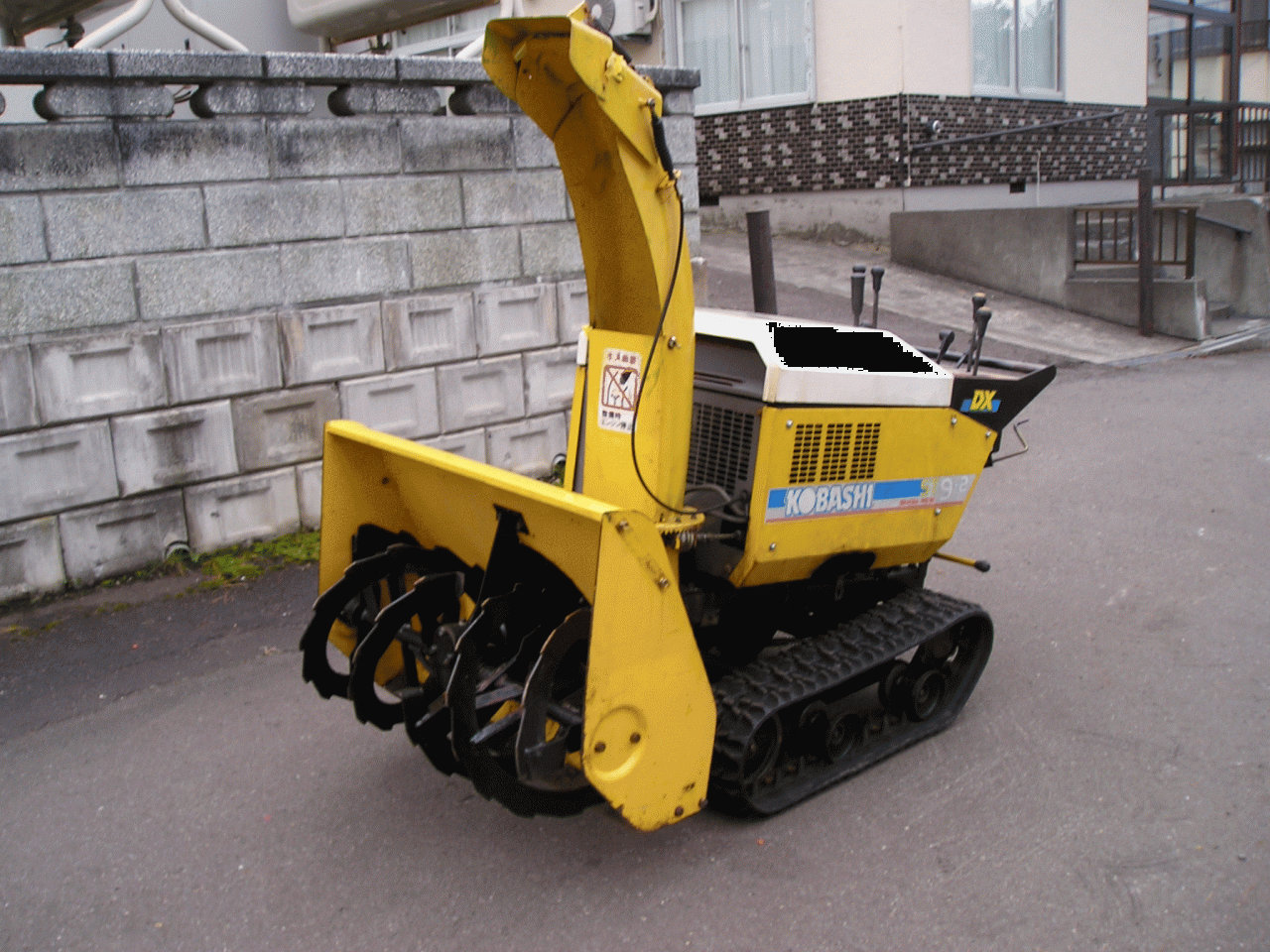 除雪機 コバシ 9馬力除雪機 ST9－2DX ローリング付 オーガ 整備