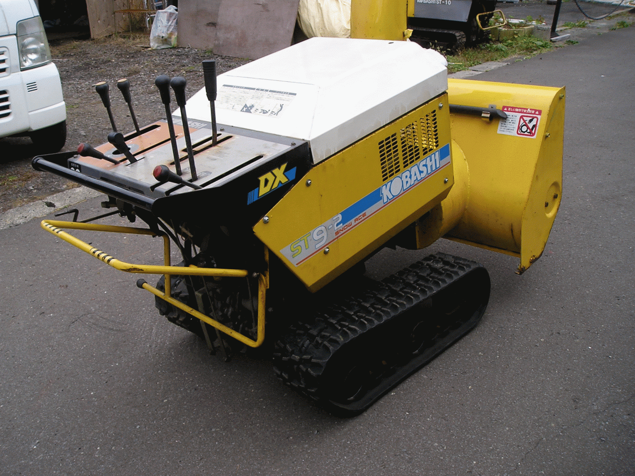 除雪機 コバシ 9馬力除雪機 ST9－2DX ローリング付 オーガ 整備