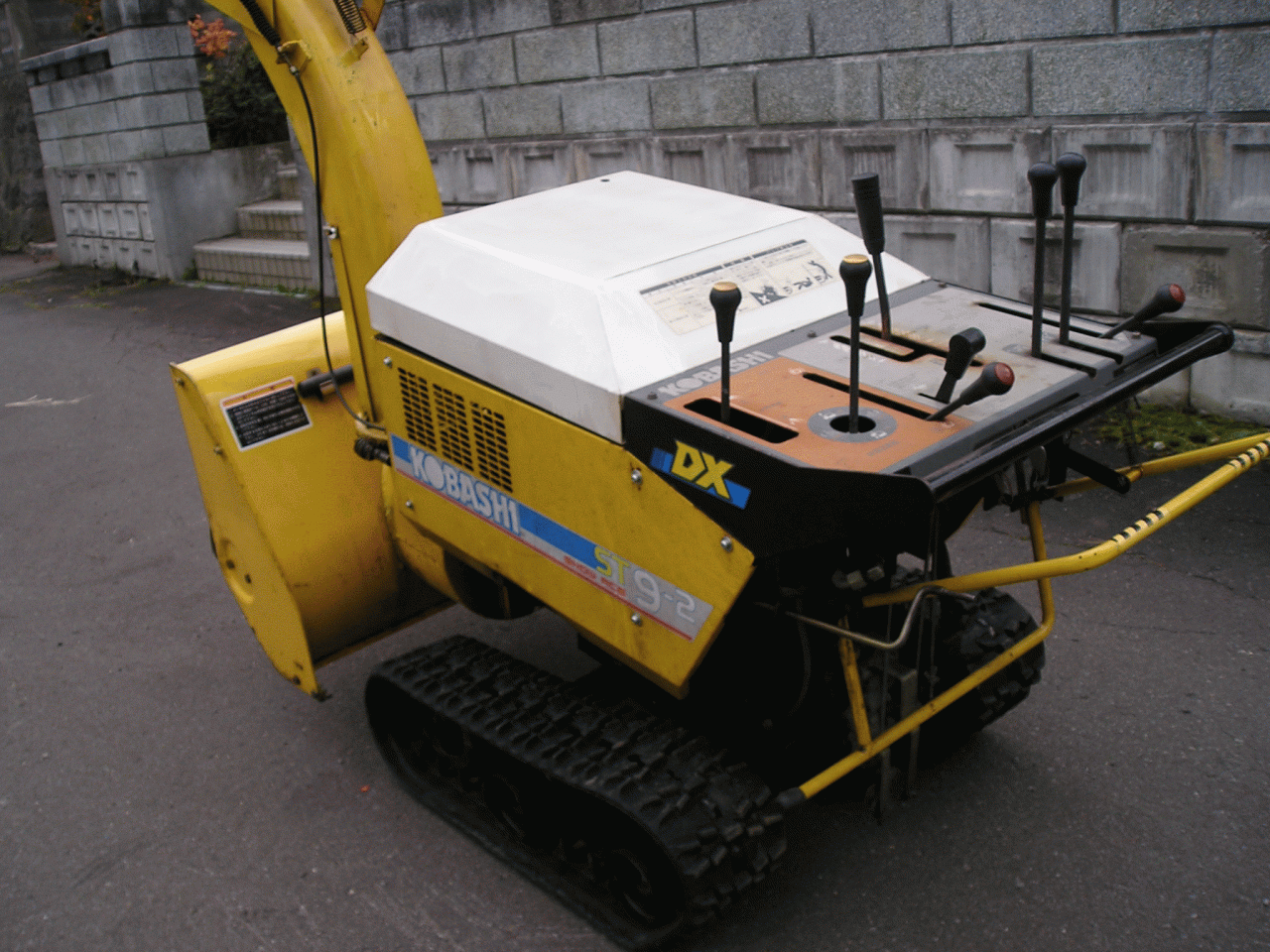 除雪機 コバシ 9馬力除雪機 ST9－2DX ローリング付 オーガ 整備