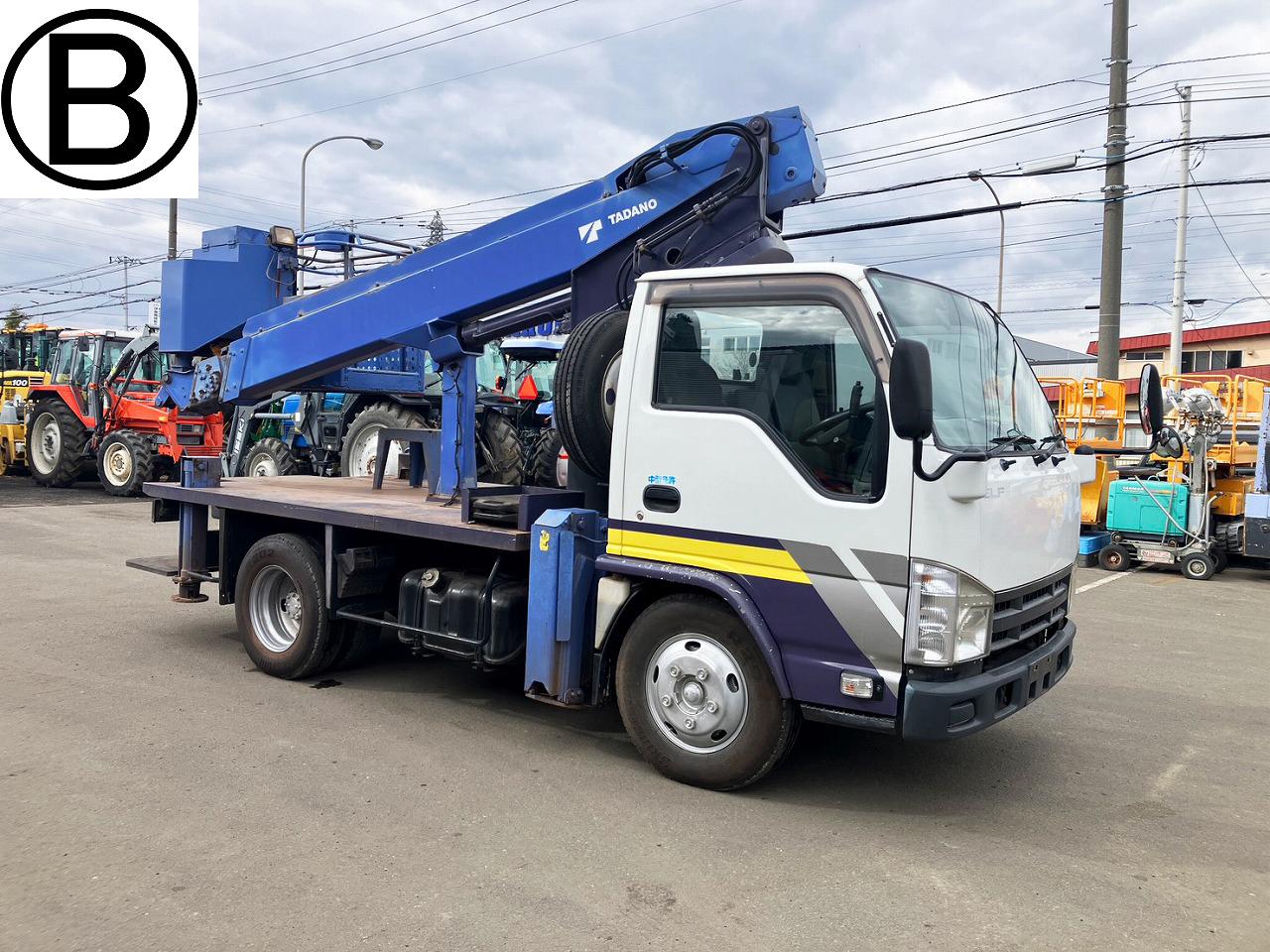 エルフ&nbsp;&nbsp;中古　高所作業車　タダノAT-121&nbsp;中古　高所作業車　タダノAT-121