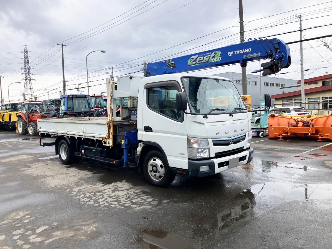 キャンター&nbsp;&nbsp;中古　ワイド4段ラジコンクレー...&nbsp;中古　ワイド4段ラジコンクレーン　小型トラック