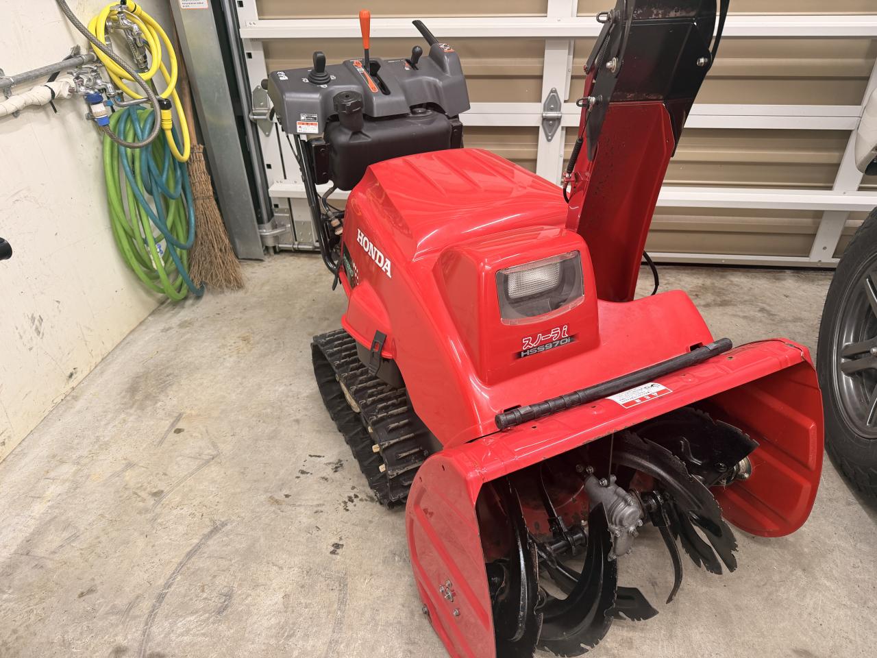 除雪機 ホンダハイブリッド除雪機Hss970i 9馬力整備後引き渡し｜除雪だ