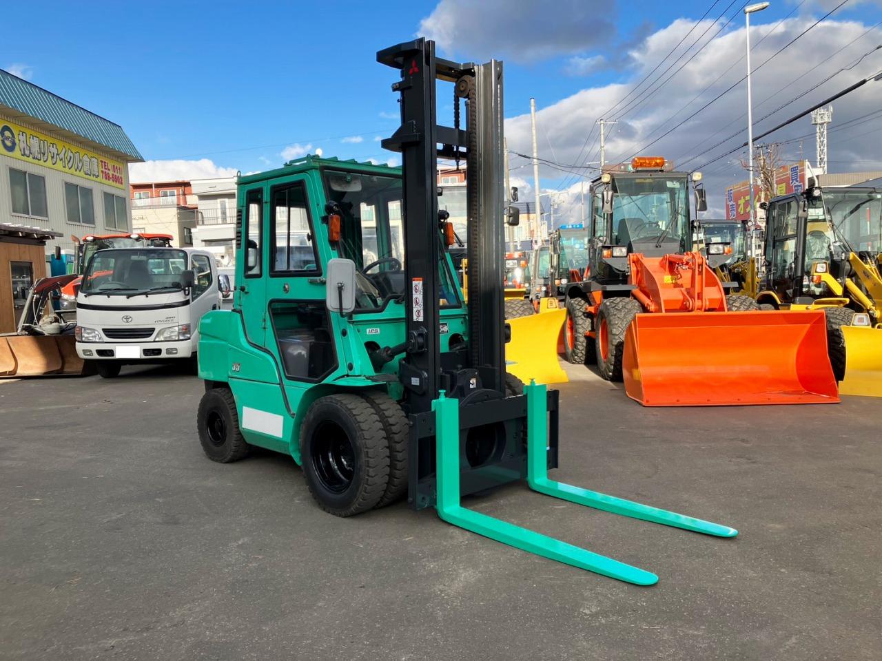 フォークリフト&nbsp;&nbsp;三菱　中古　FDE35AT　回転...&nbsp;三菱　中古　FDE35AT　回転付　建機