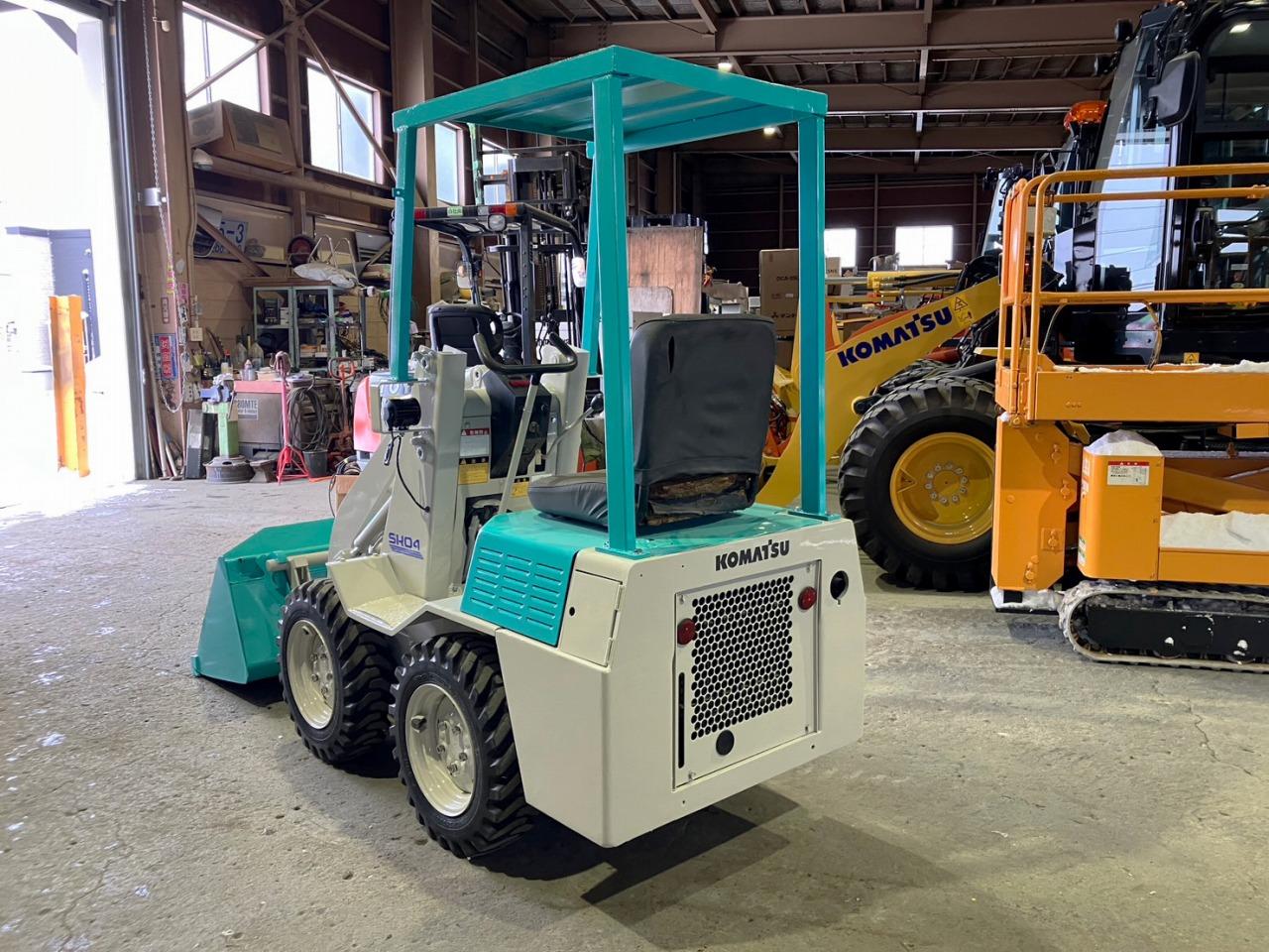 スキッドステアローダ コマツ 中古 SK04-2 建機｜除雪だよ！全員集合 
