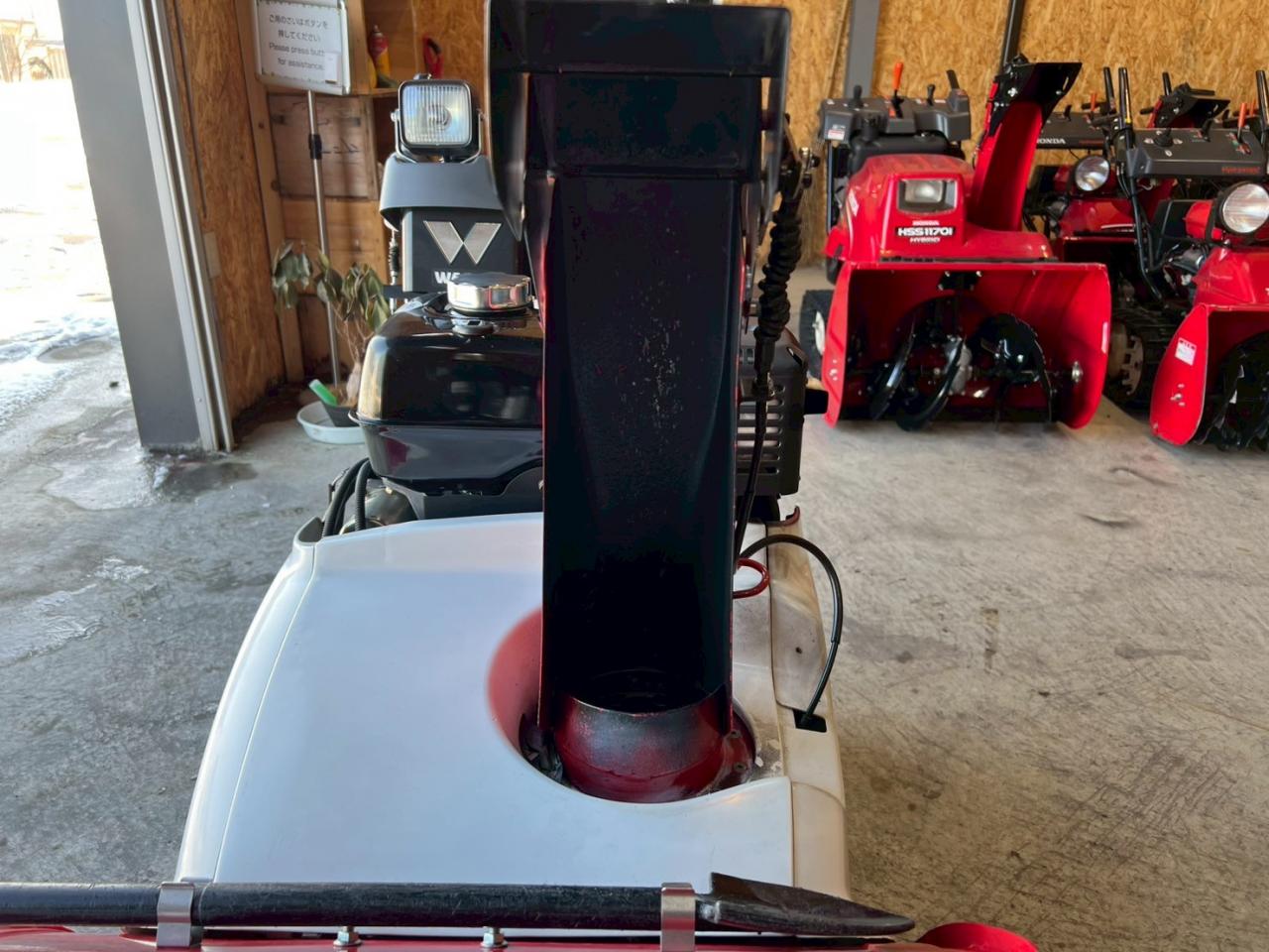 除雪機 WADO SXC1070H！オーガ上下電動油圧式！左右旋回レバー！電動 