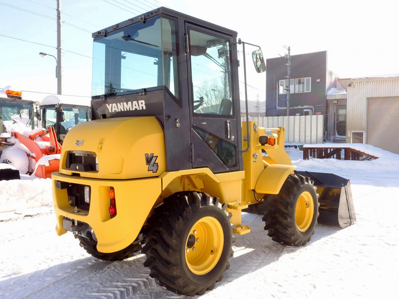ホイールローダ ヤンマー V4-7 バケット容量0.5m3｜除雪だよ！全員集合 