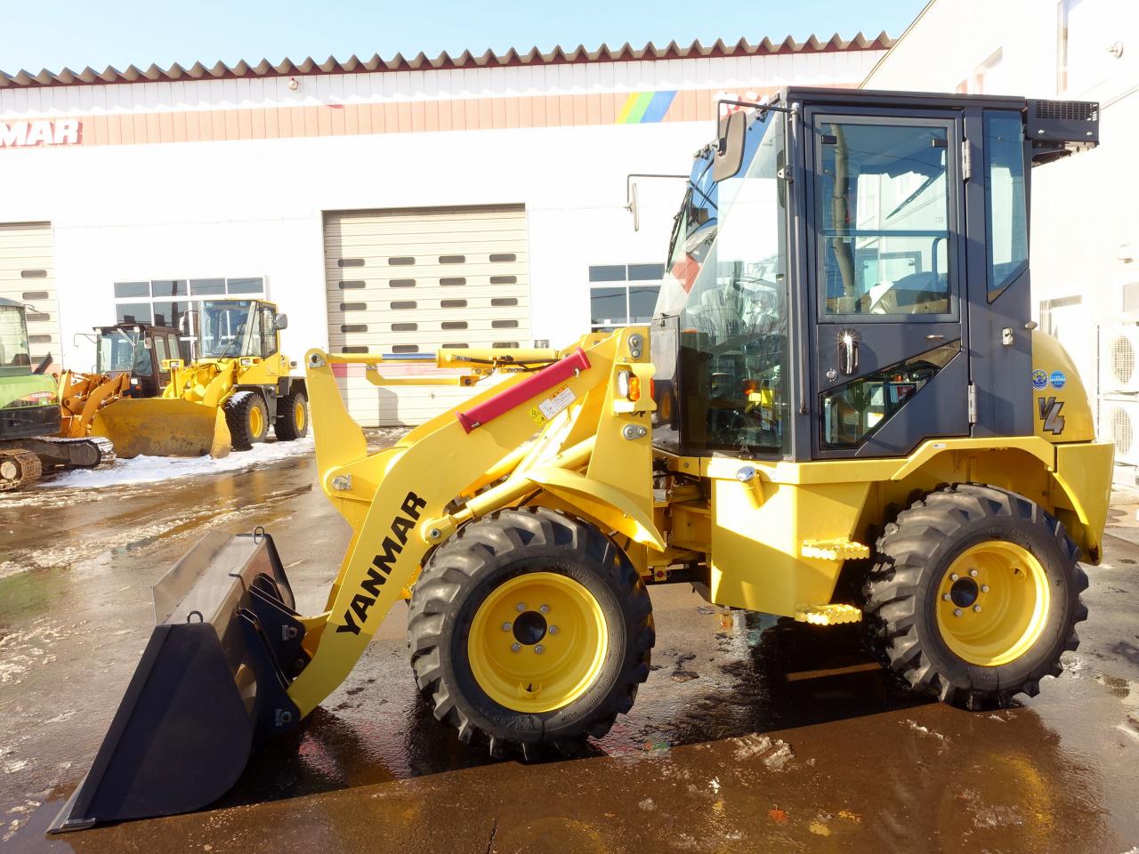 ホイールローダ ヤンマー V4-7 バケット容量0.5m3｜除雪だよ！全員集合