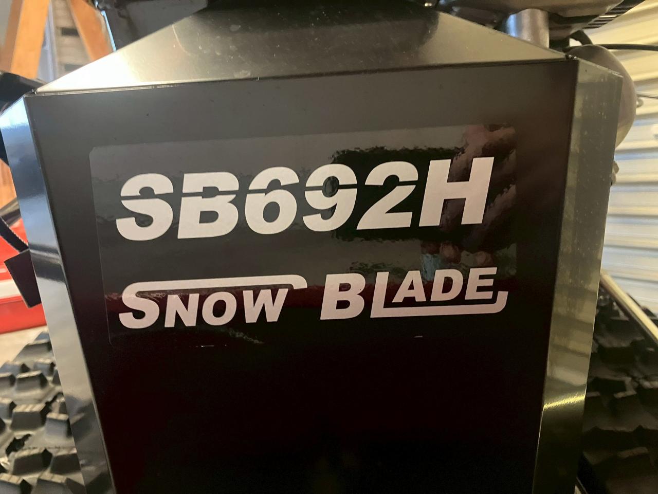 除雪機 WADO SB692H！オプション部品 ブレード高さ固定キット付き