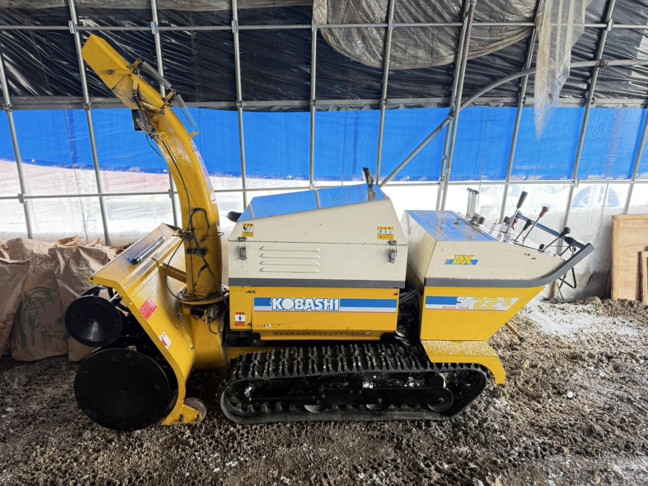 除雪機 コバシ ST22-3 22馬力 ...
