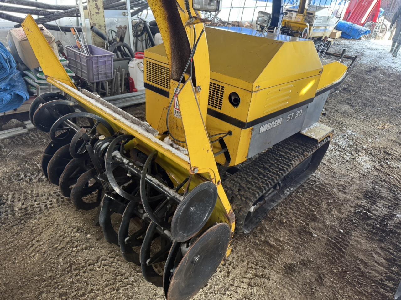 除雪機　コバシ　ST350 KOBASHI ディーゼル 除雪機 コバシ ST350 KOBASHI ディーゼル