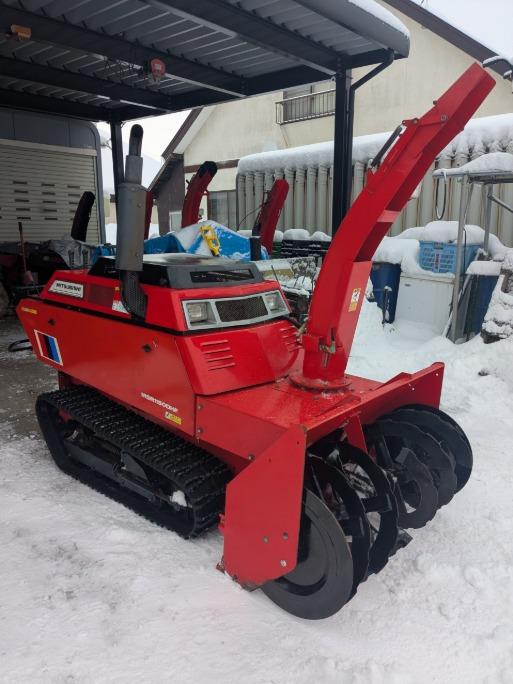 除雪機 三菱 MSR 1150DHF 24馬力 ディーゼル 良品 1.555H （フジイ