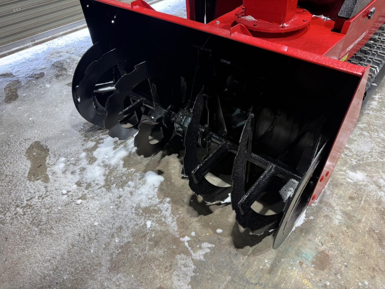 除雪機 全塗装済！フジイ FSR1114DF 14馬力 中型ディーゼル 各種整備済